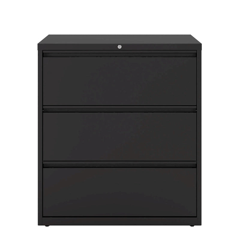 36-inch wide three-drawer chest of drawers, classic blue