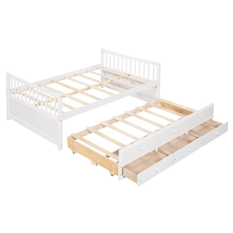 Daybed with Trundle and Drawers