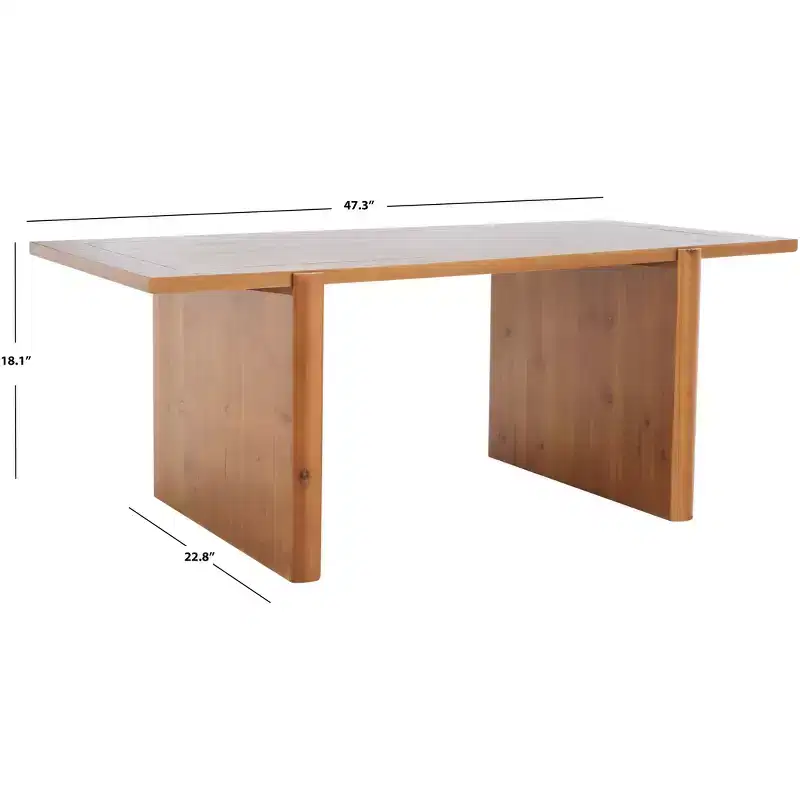 Truman Rectangle Coffee Table - COF9700A - Brown - Safavieh