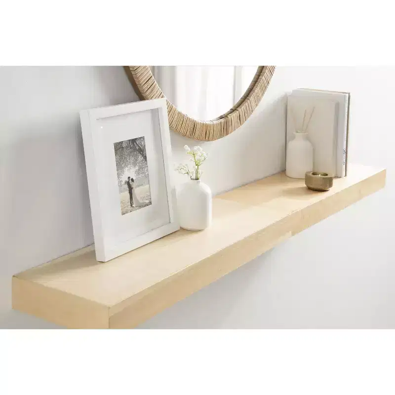 Kate and Laurel Havlock Wood Shelf Set