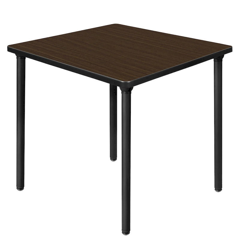 30 Square Folding Breakroom Table with Collapsible Steel Legs