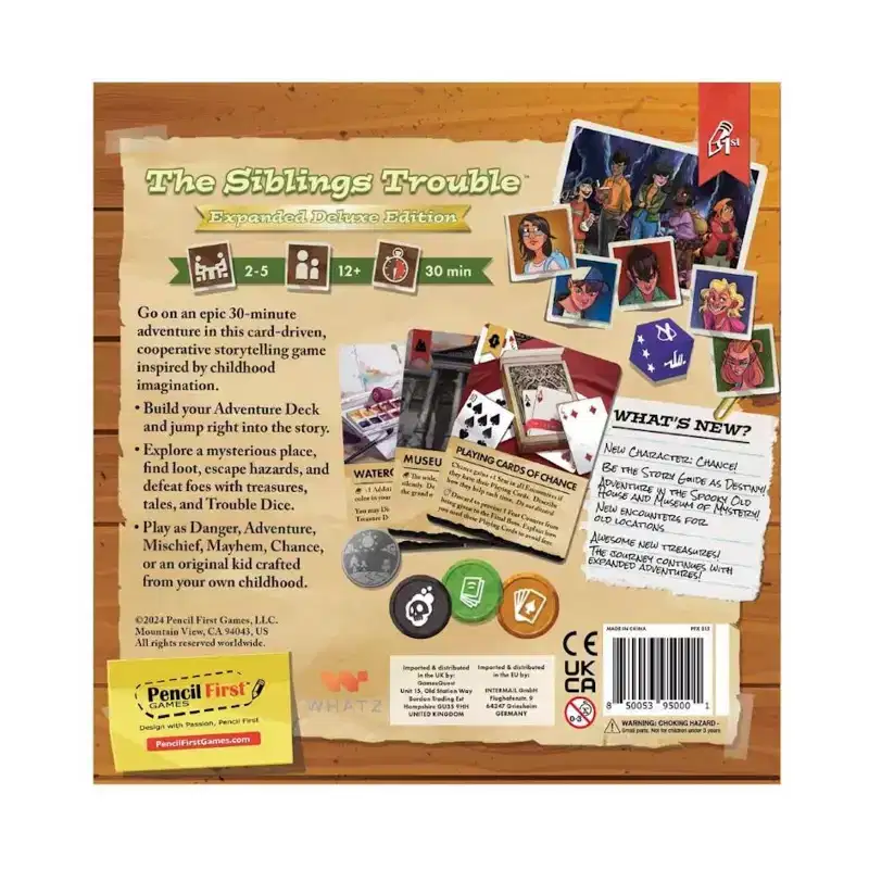 Siblings Trouble - Expanded Deluxe Edition Board Game