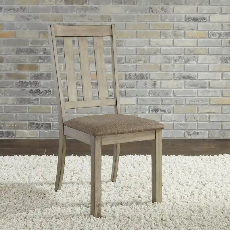 Drop Leaf Dining Table with Rubberwood Frame and Sandstone Finish