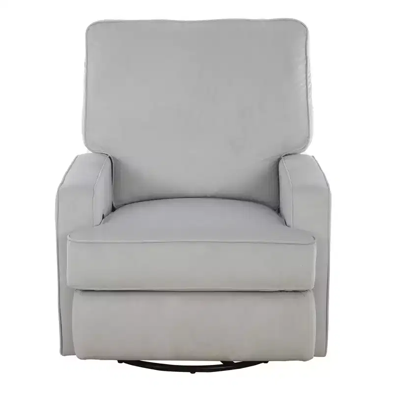Nursery Swivel Gliding Recliner with 360-Degree Swivel and Multiple Recline Positions
