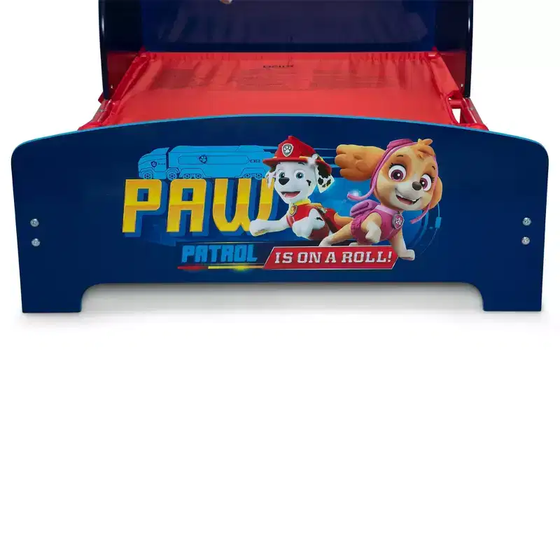 Delta Children PAW Patrol Wood & Metal Toddler Bed
