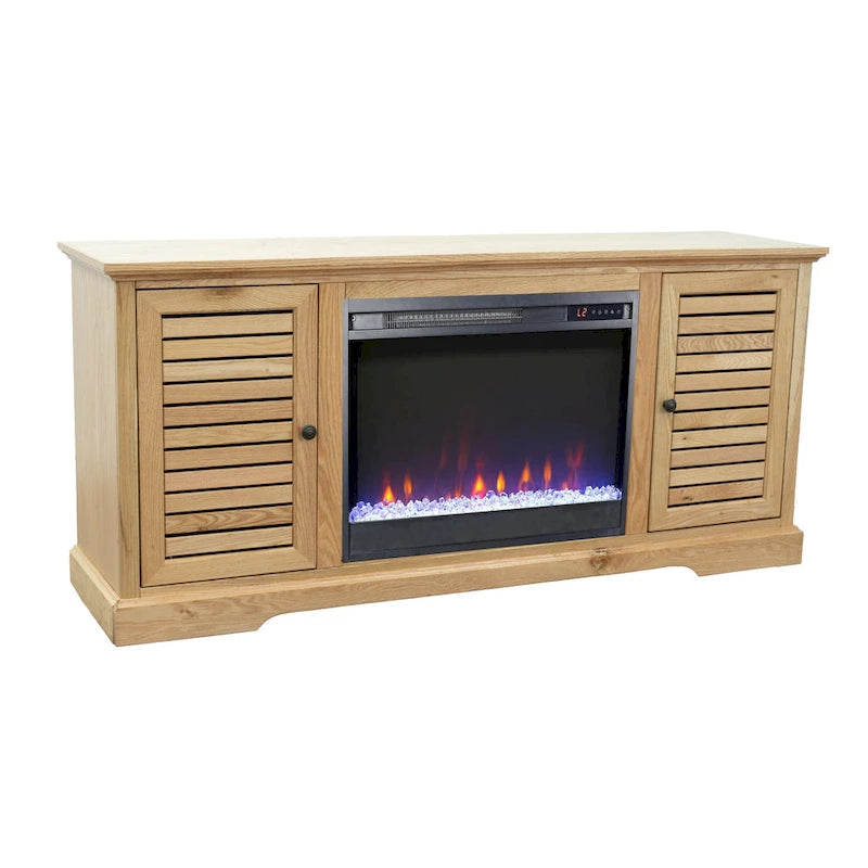 68 inch Electric Fireplace TV Console for TVs up to 80 inches