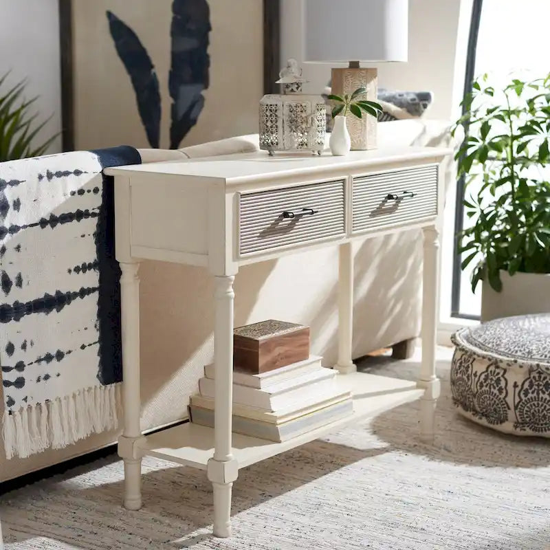 2-Drawer Console Table - 35.5 W x 13 D x 29.5 H