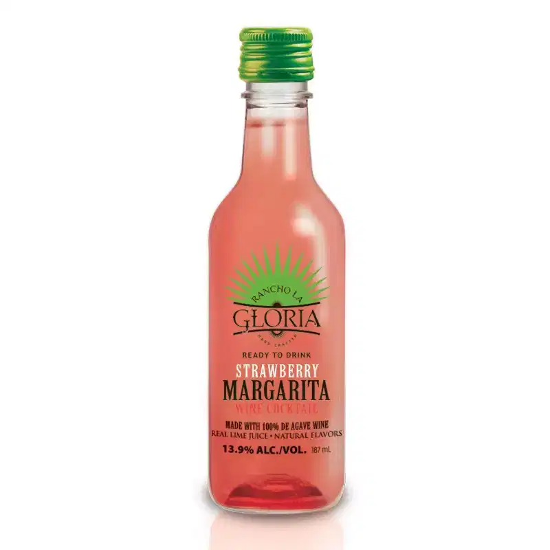 Rancho La Gloria Strawberry Margarita Wine Cocktail - 4pk/187ml Bottles