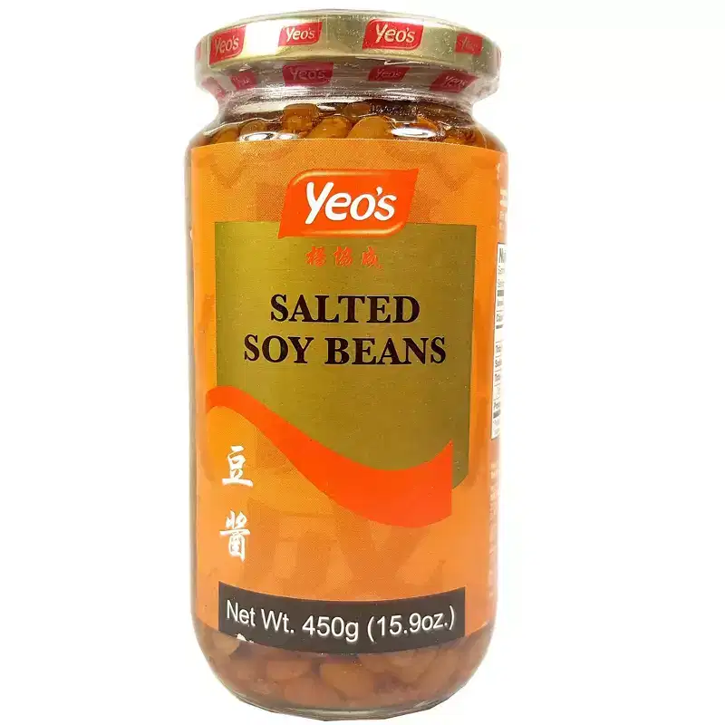 Yeo's Salted Soy Beans Fermented Soy Bean Sauce 15.9 Oz. (Pack of 2)
