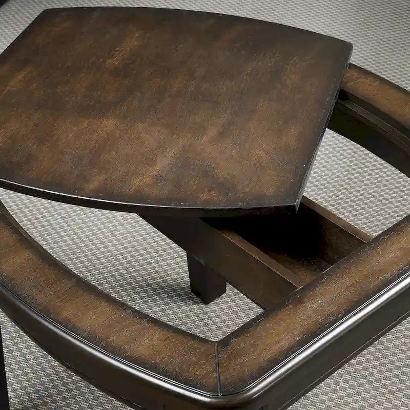 Game End Table with Chessboard