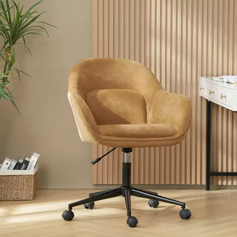 Virginia Office Chair With Curved Backrest|ART OF LIVING DESIGNS