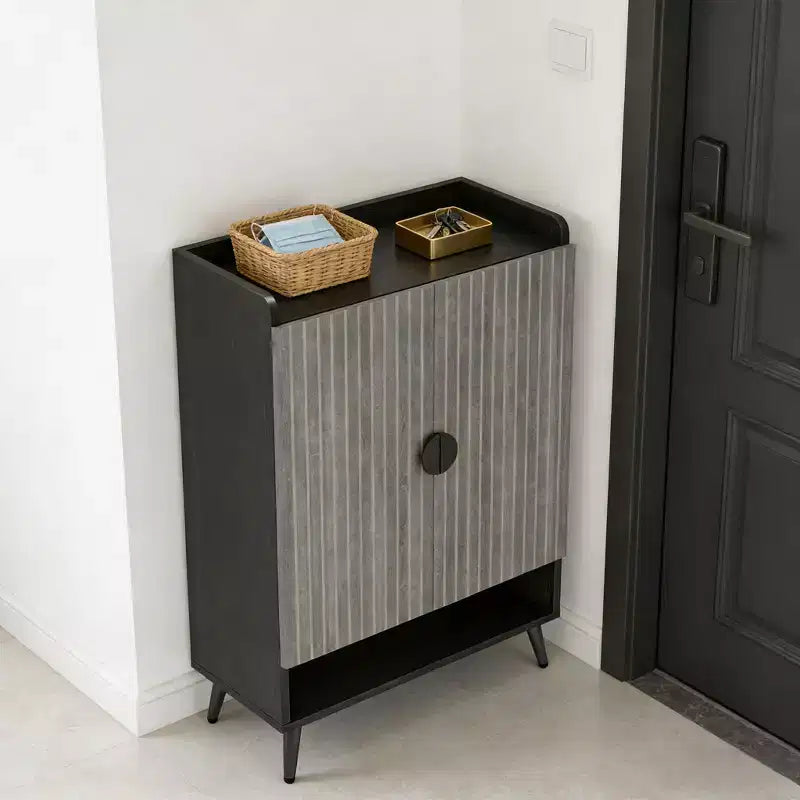 GDFStudio Barrie Modern 29.5 Shoe Cabinet with 2 Doors