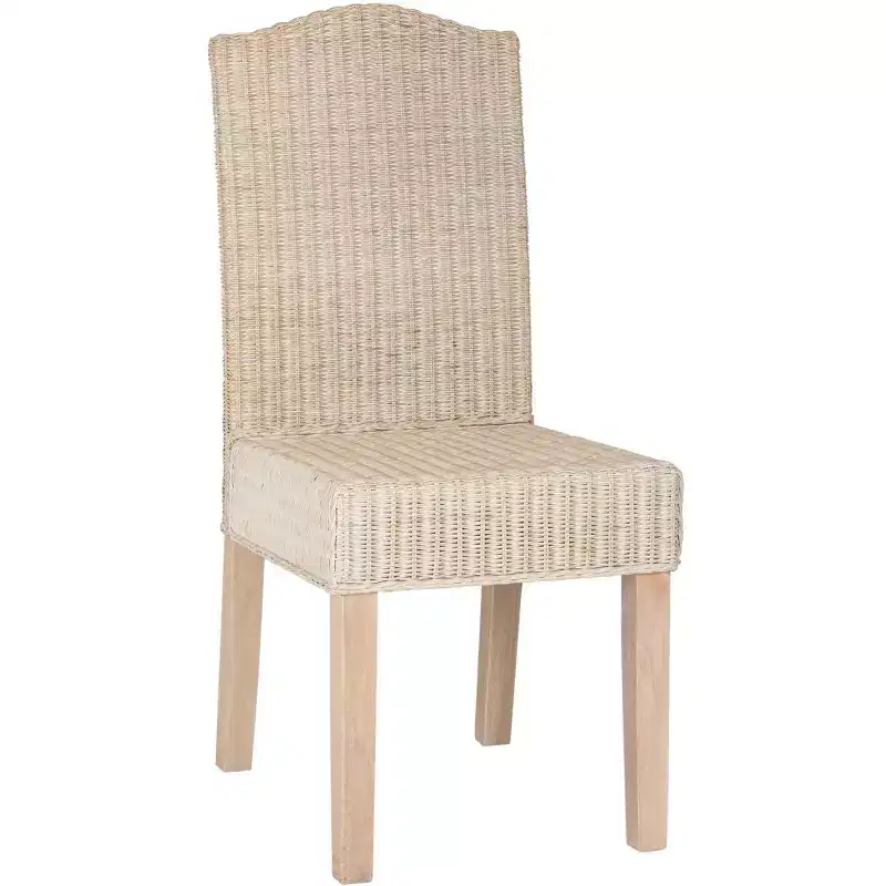 Odette 19 H Wicker Dining Chair (Set of 2) - SEA8015 - Safavieh