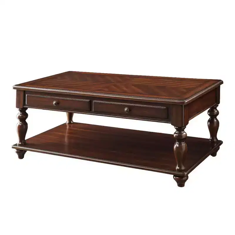 Acme Furniture Farrel Coffee Table Walnut Finish