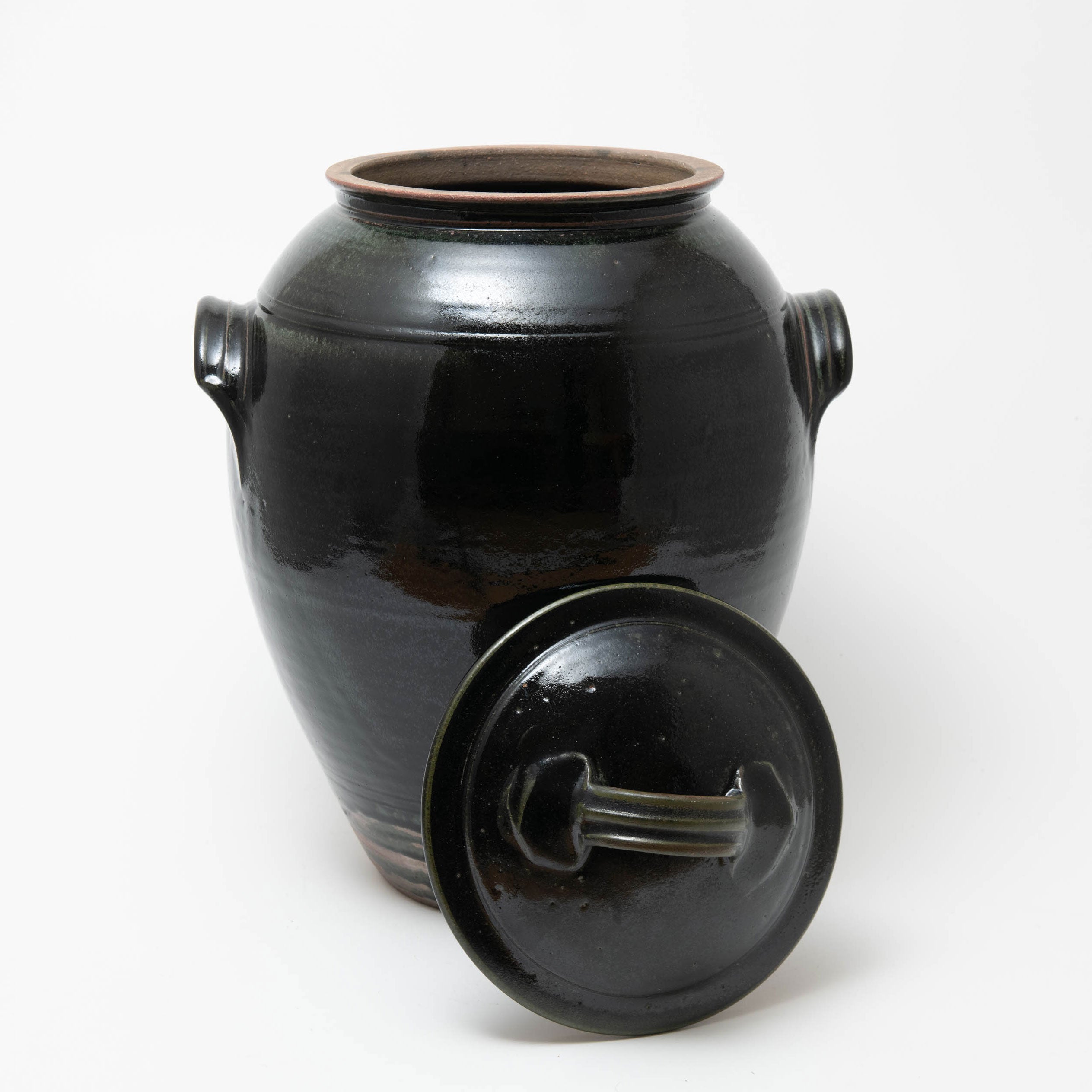 Medium Lidded Crock