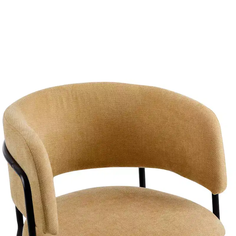 Christopher Knight Home Nest Modern Upholstered Dining Chairs with Metal Frame (Set of 4)