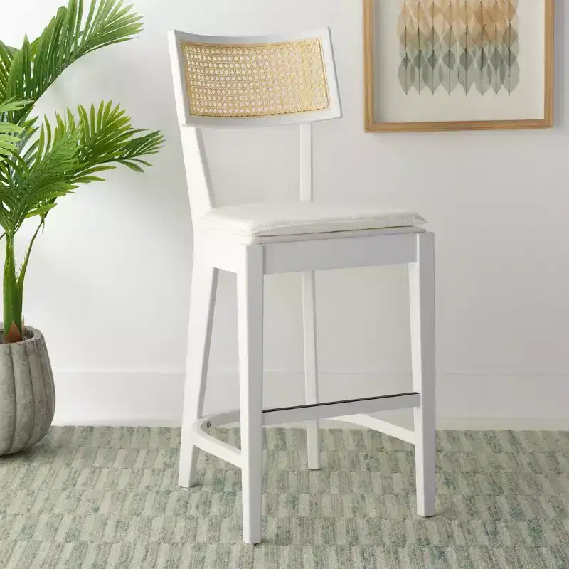 Galway Cane Counter Stool - BST1504 - Safavieh