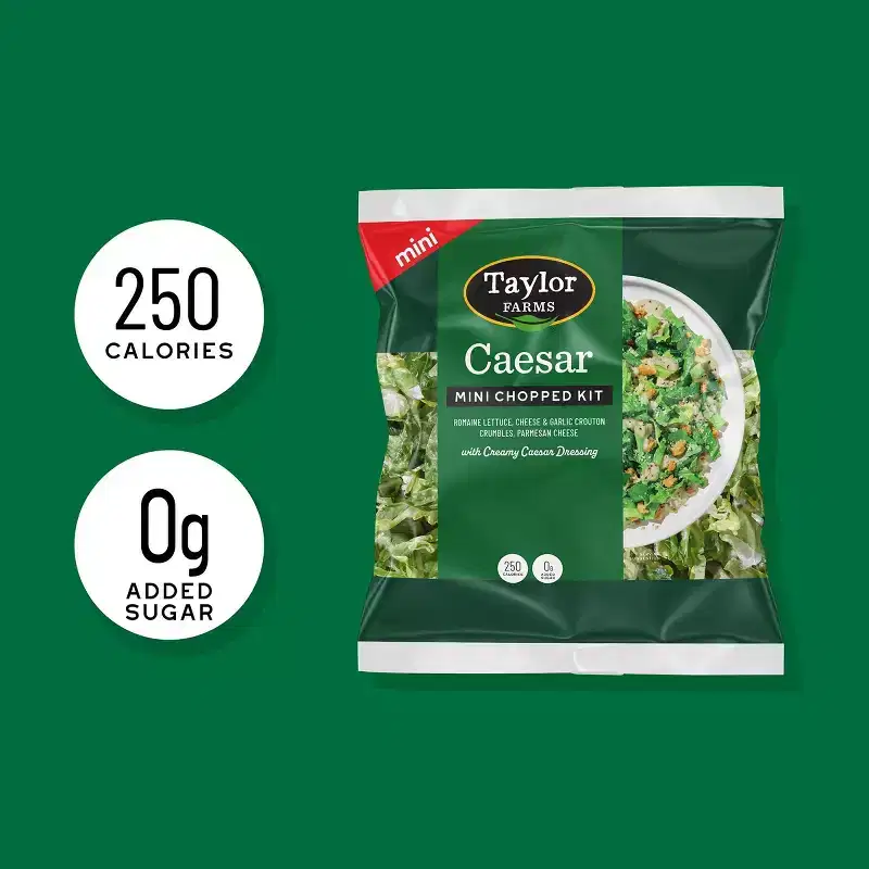 Taylor Farms Caesar Mini Chopped Salad Kit - 4.42oz