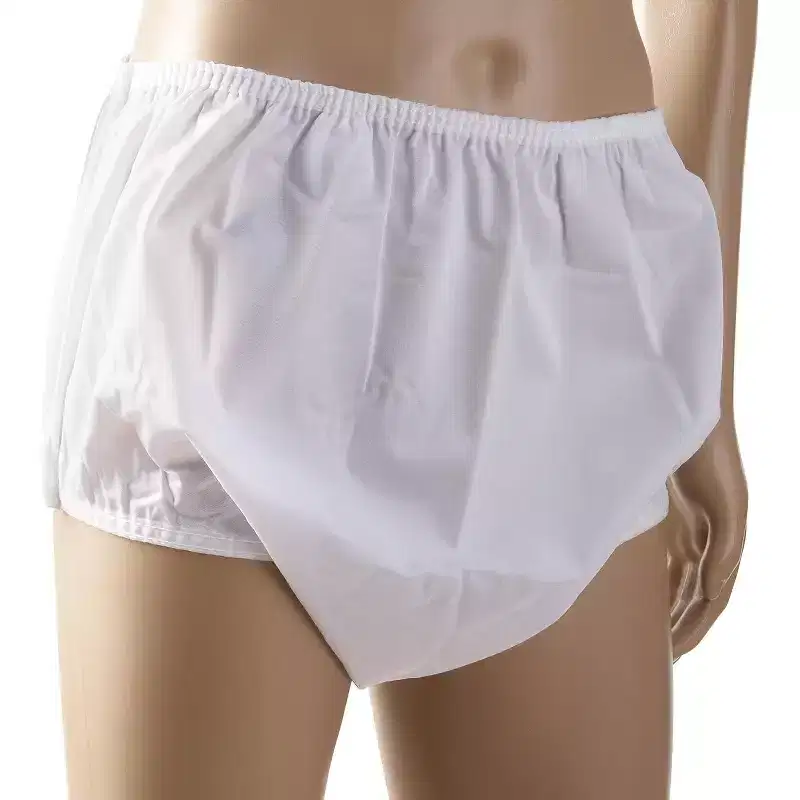 DMI Waterproof Incontinence Underwear, Pull-On, Large 38-44, Adult & Postpartum, White, Pack of 1