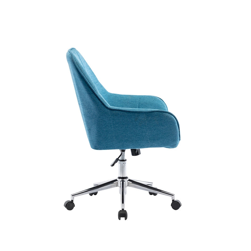 Home Office Chair with Arms, Height Adjustable