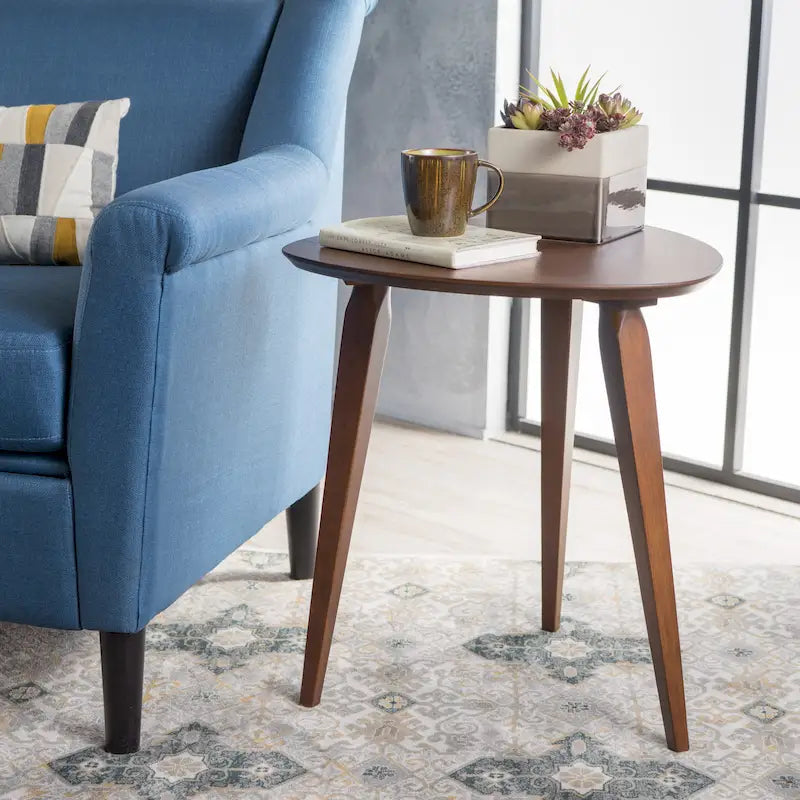 Hoyt Mid-Century Wood End Table by Christopher Knight Home - 20 L x 20 W x 22.75 H