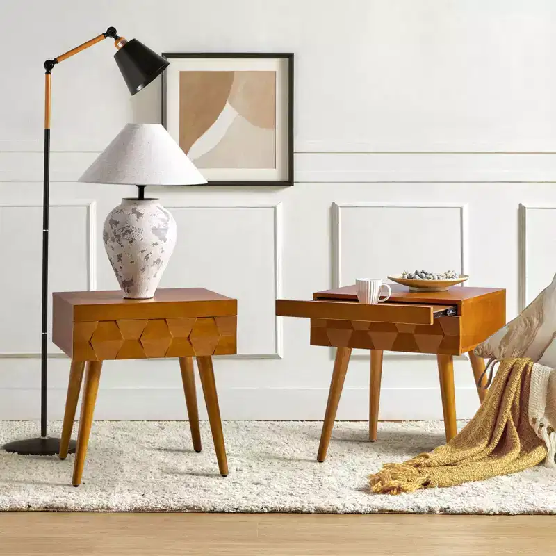 End Mid-century Modern Table