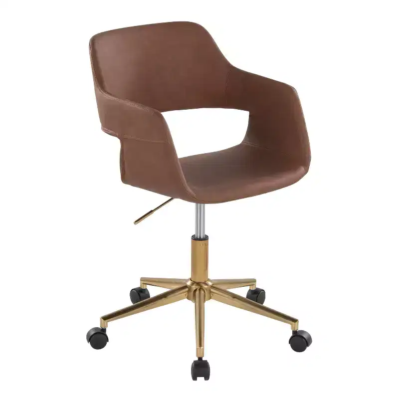 Task Chair Gold/Brown
