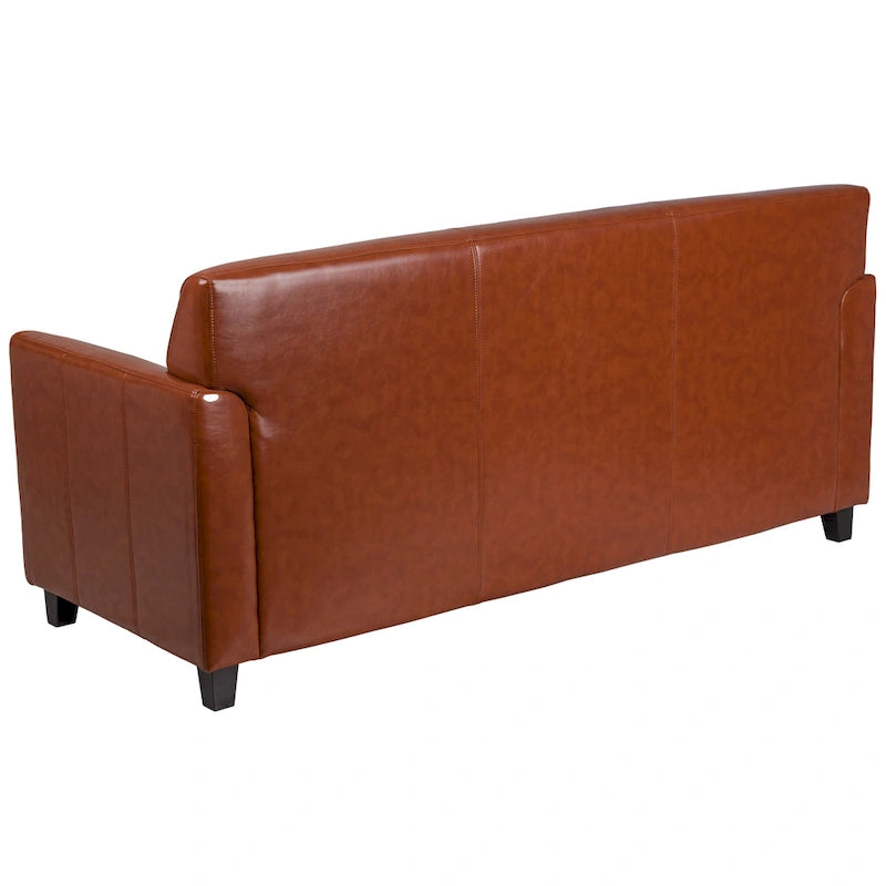 Clean Line Stitched Sofa with Flared Arms - 70W x 29D x 32.25H