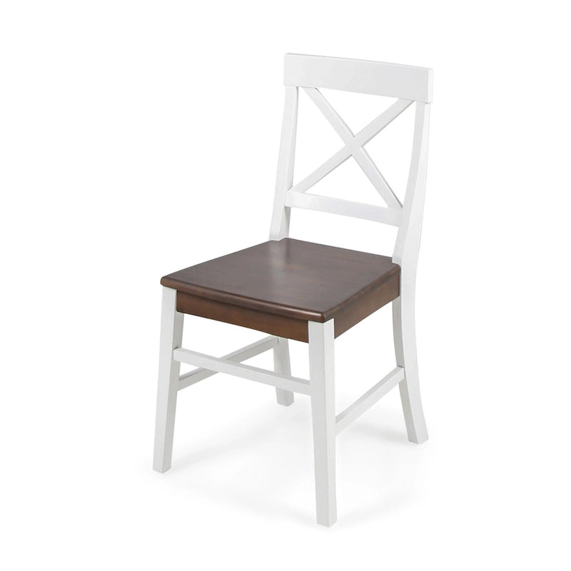 Anele Farmhouse Acacia Dining Chairs (Set of 2) by GDFStudio