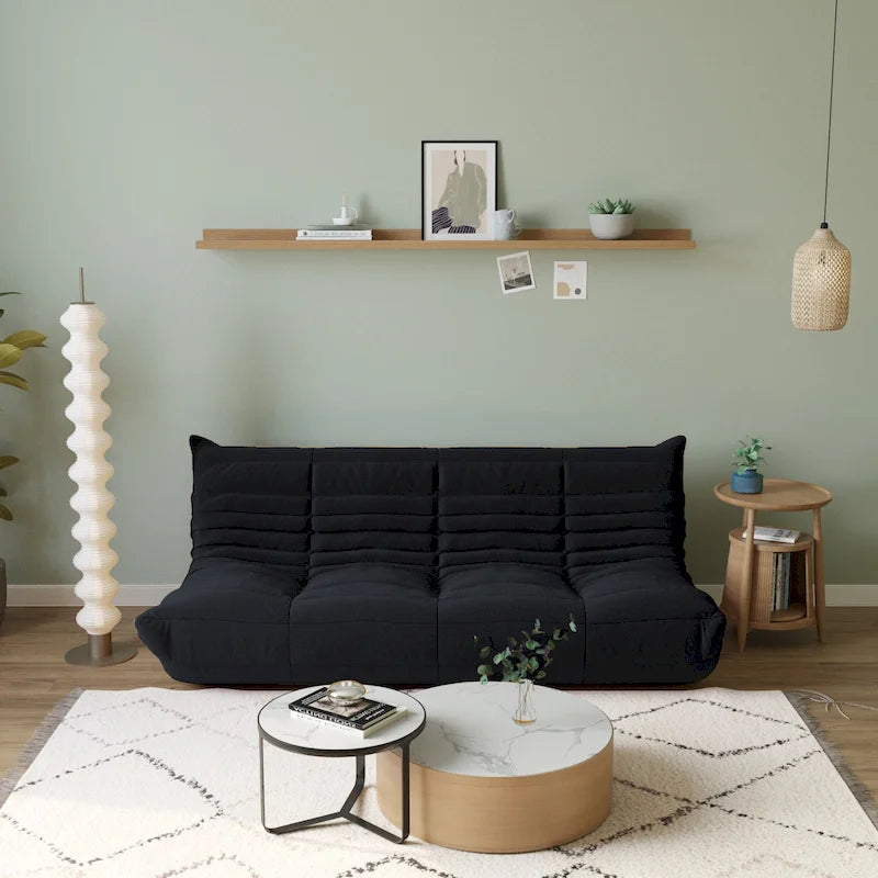 Lazy Floor Sofa, Teddy Fabric