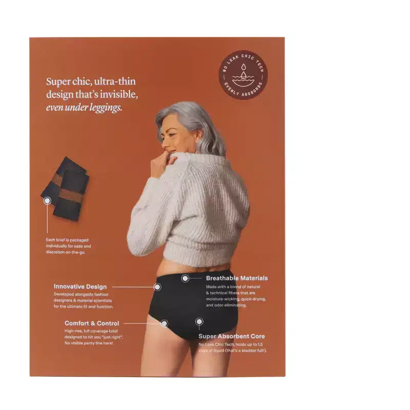 Hazel High & Dry Briefs Disposable Incontinence & Postpartum Underwear