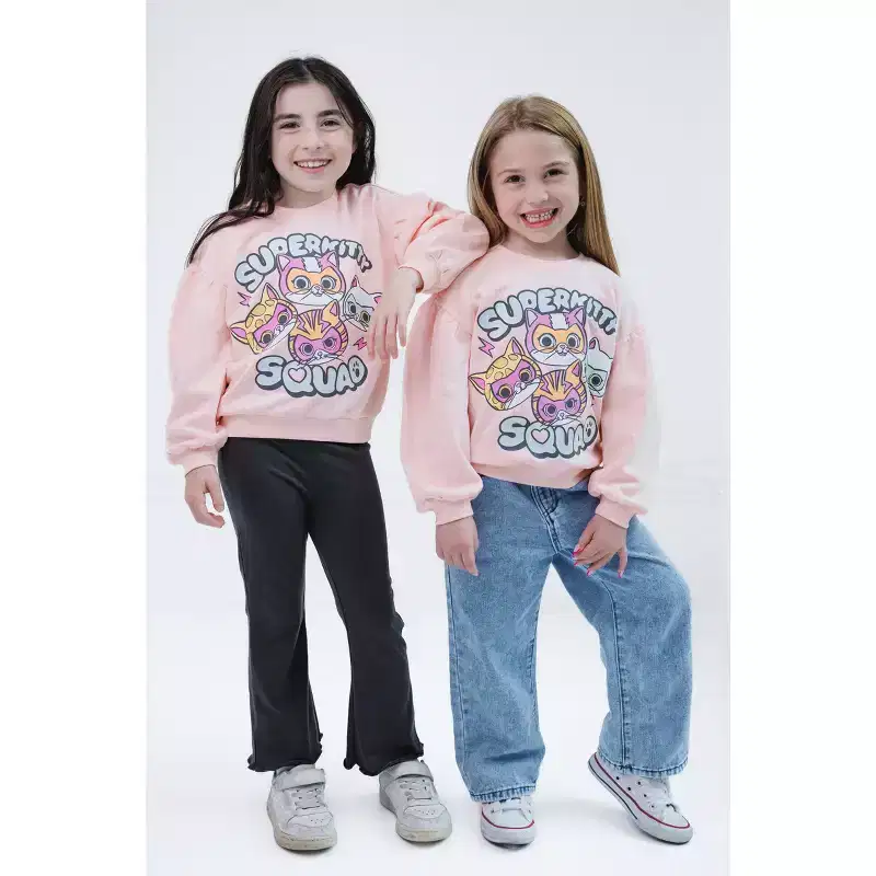 Disney Fleece Pullover Sweatshirt and Ribbed Flare Leggings Outfit Set