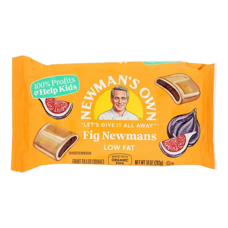 Newman's Own Fig Newmans Low Fat Fruit Filled Cookies - Case of 6/10 oz