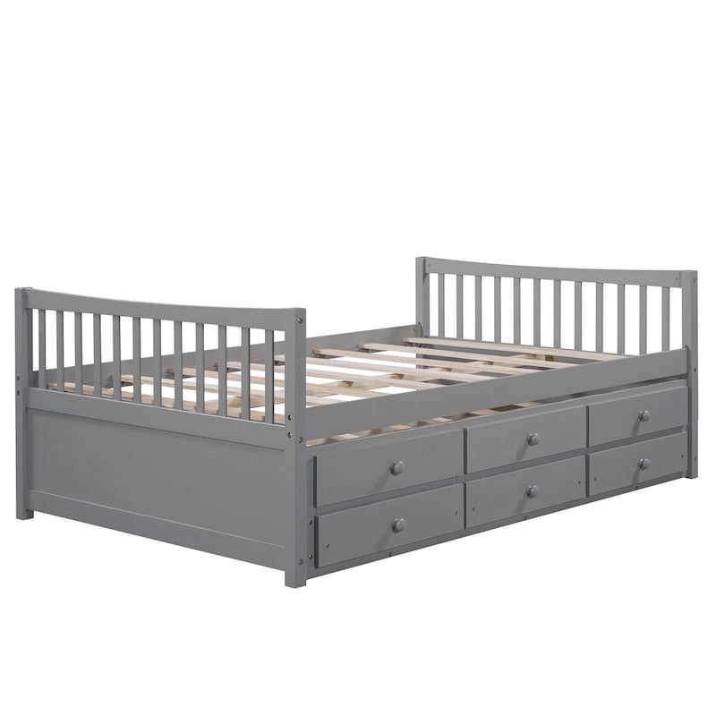 Daybed with Trundle and Drawers