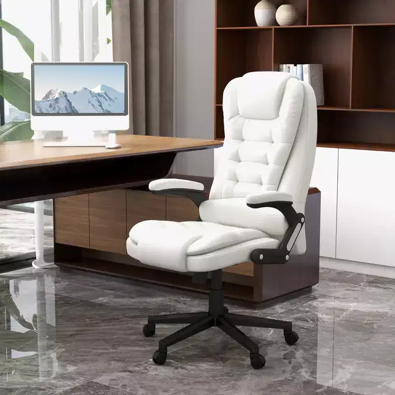 HOMCOM High-Back Massage Office Chair, Heated Reclining Computer Chair with Remote