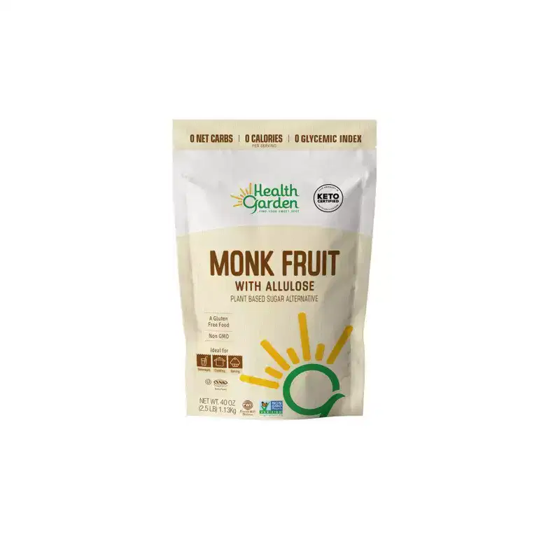 Health Garden Monk Fruit With Allulose - 2.5lb - 2 pk