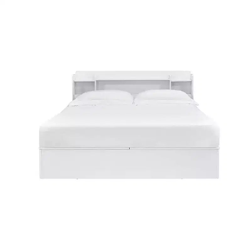 83" Queen Bed Perse Bed White Finish - Acme Furniture