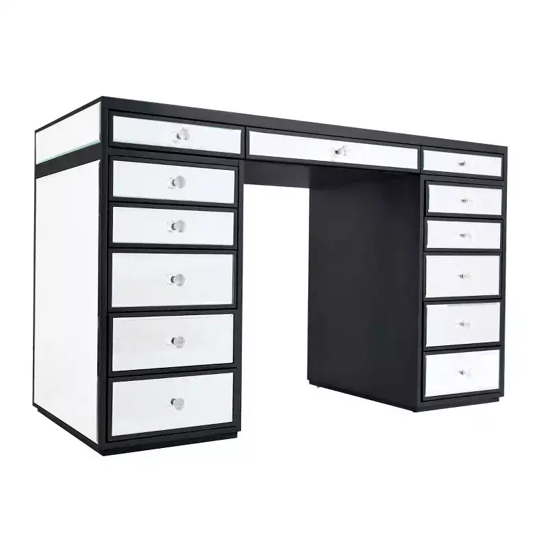 Impressions Vanity SlayStation Plus Premium Mirrored Vanity Table