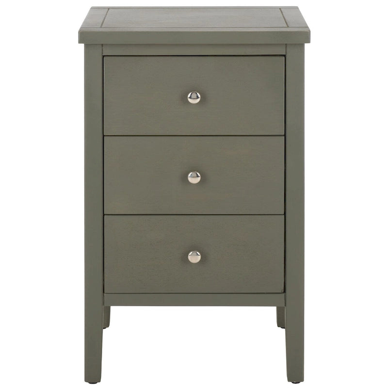 3-Drawer End Table - 17Wx14Dx27H