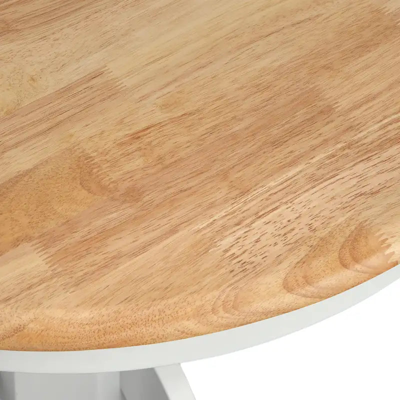 Solid Wood Rectangular Dining Table, Lancaster Style, Natural Finish