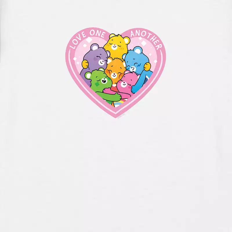 Girl's Care Bearslove One Another T-Shirt