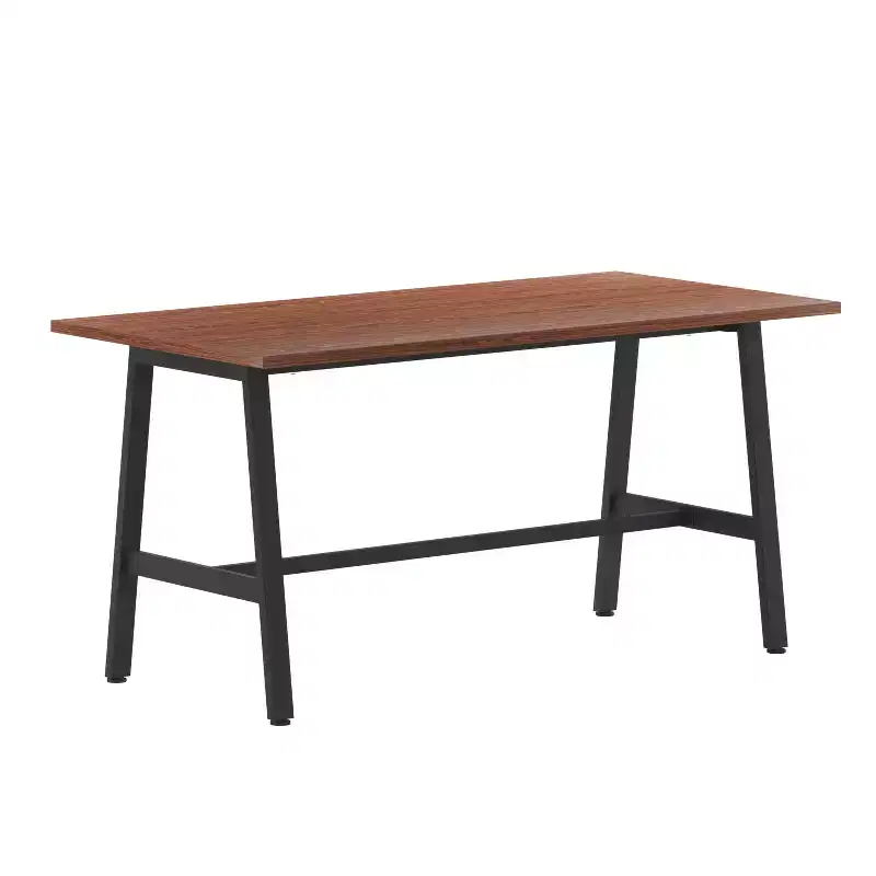 Flash Furniture Redmond Commercial 60x30 Conference Table with 1 Thick Double Sided Laminate Table Top with PVC Edging and Heavy Duty A-Frame Steel Base