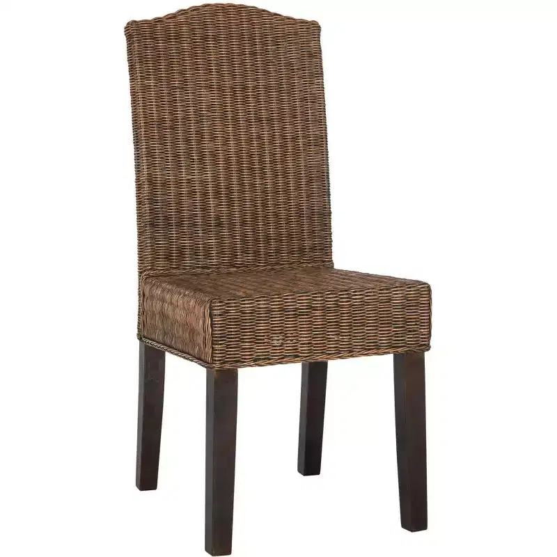 Odette 19 H Wicker Dining Chair (Set of 2) - SEA8015 - Safavieh