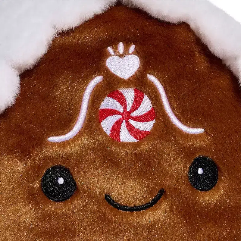 FAO Schwarz 10" Glow Brights Plush LED with Sound Gingerbread House