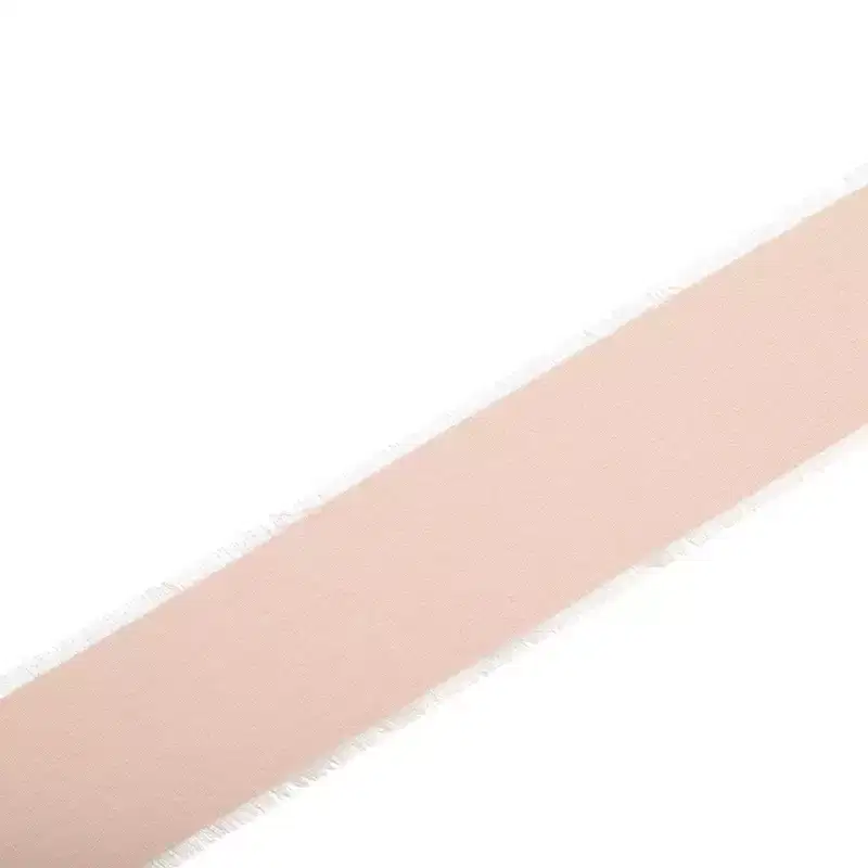 Unique Bargains Ribbon Tear-Away Frayed Edge Polyester 157.48x1.57 1 Pc