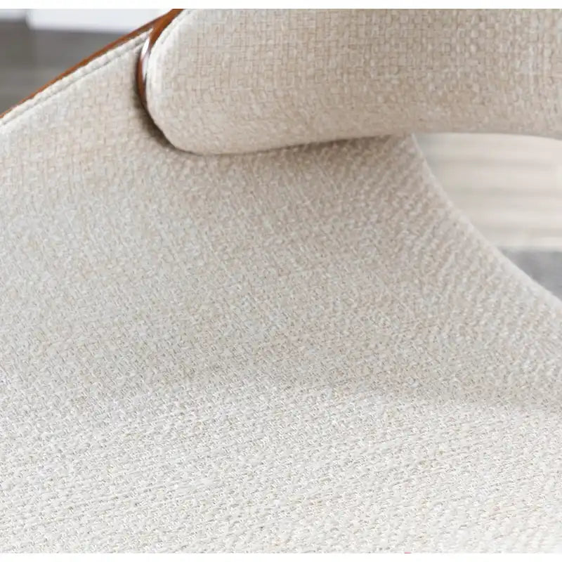 Mid-Century Modern Upholstered Dining Accent Chair