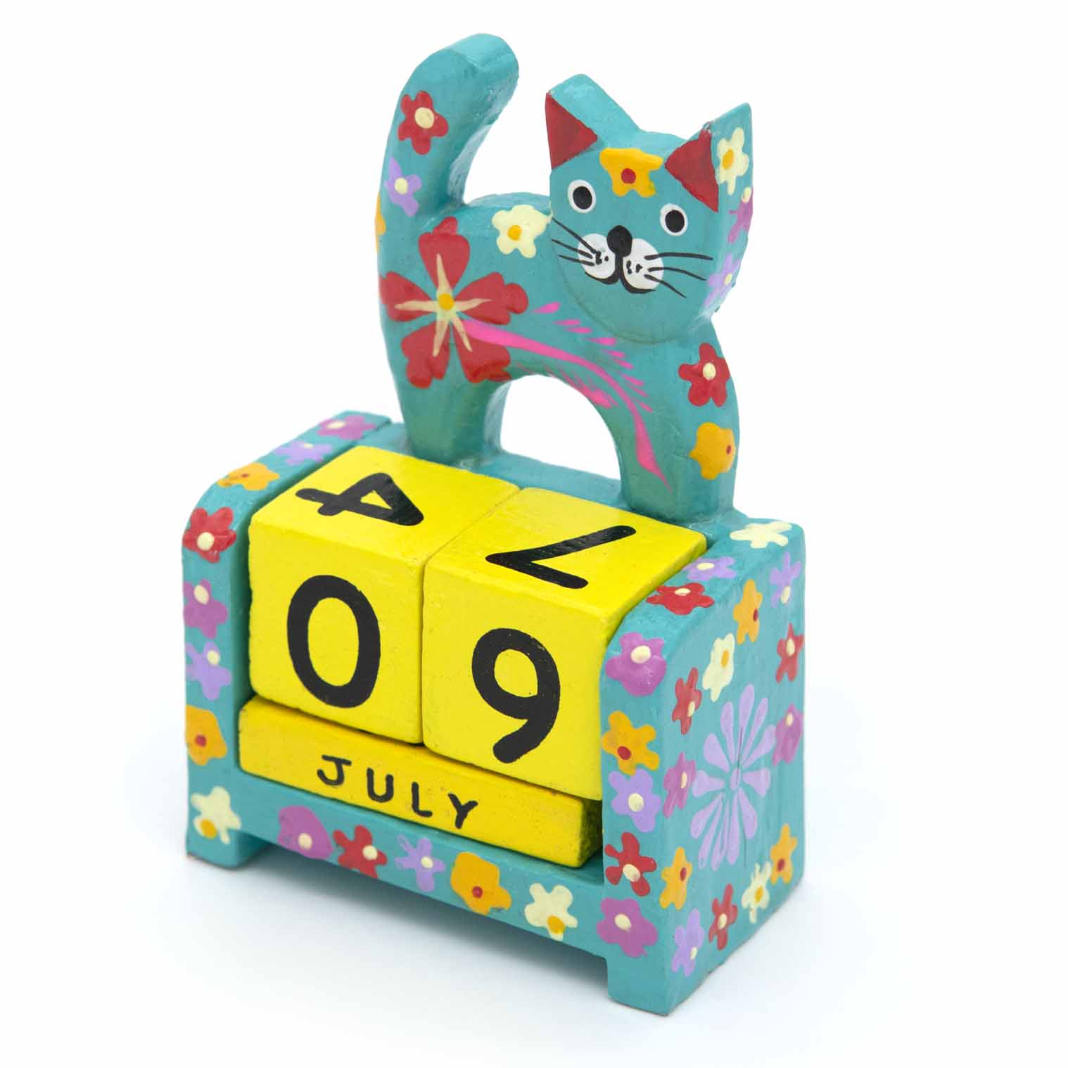 Painted Cat Perpetual Calendar