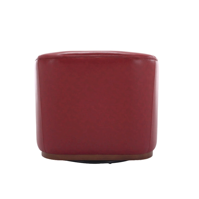 360-Degree Swivel Barrel Accent Chair