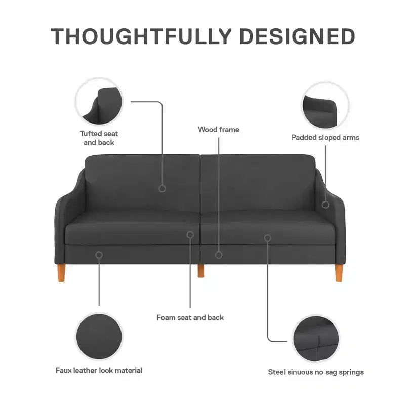 DHP Jasper Coil Futon