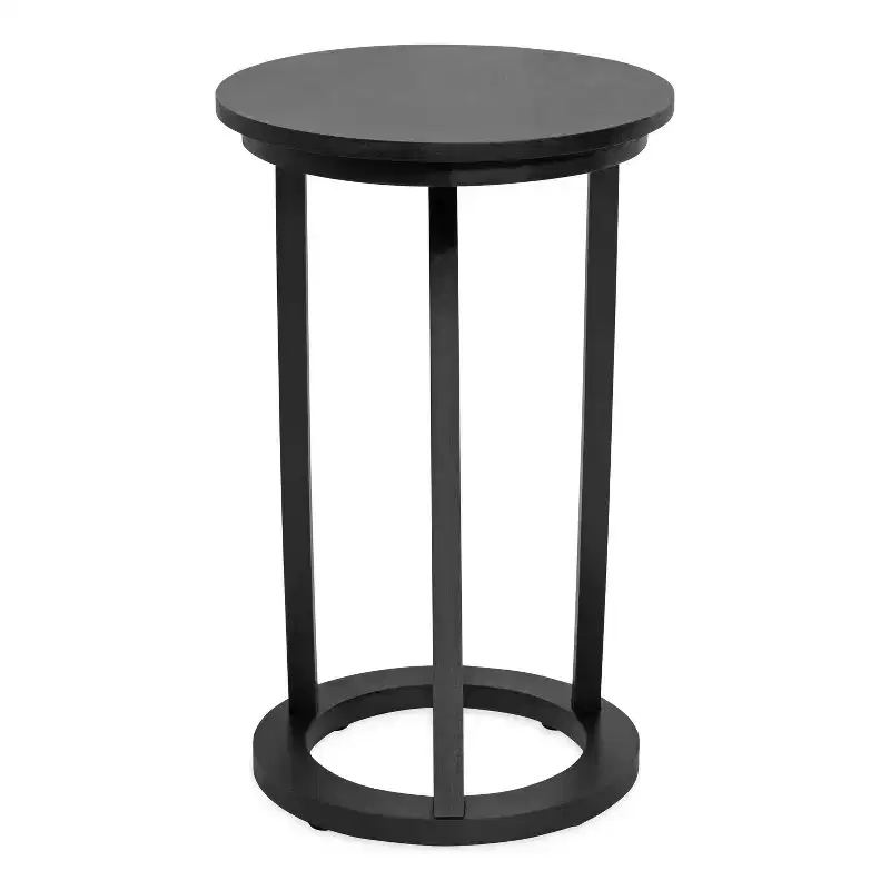 Kate and Laurel Aja Modern Wood Accent Table